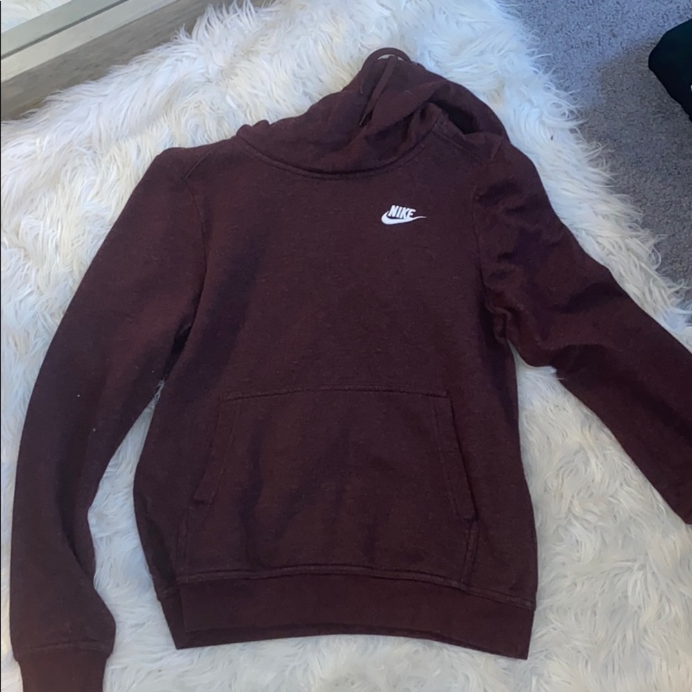 Maroon nike hoodie